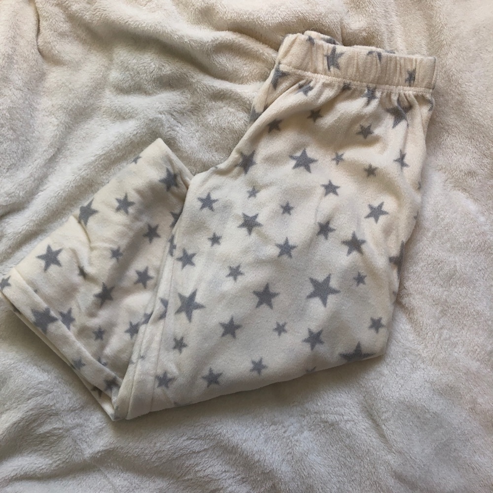 star fleece pajama pants/ size:M// never worn